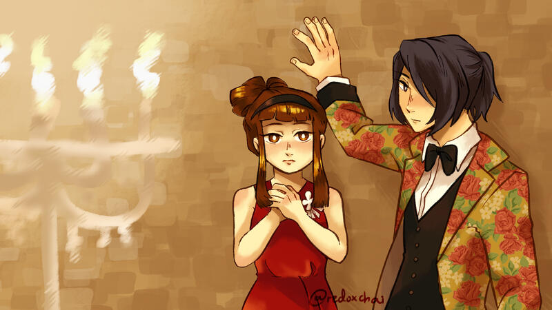 Ishigami and Iino (Kaguya-sama: Love is War)